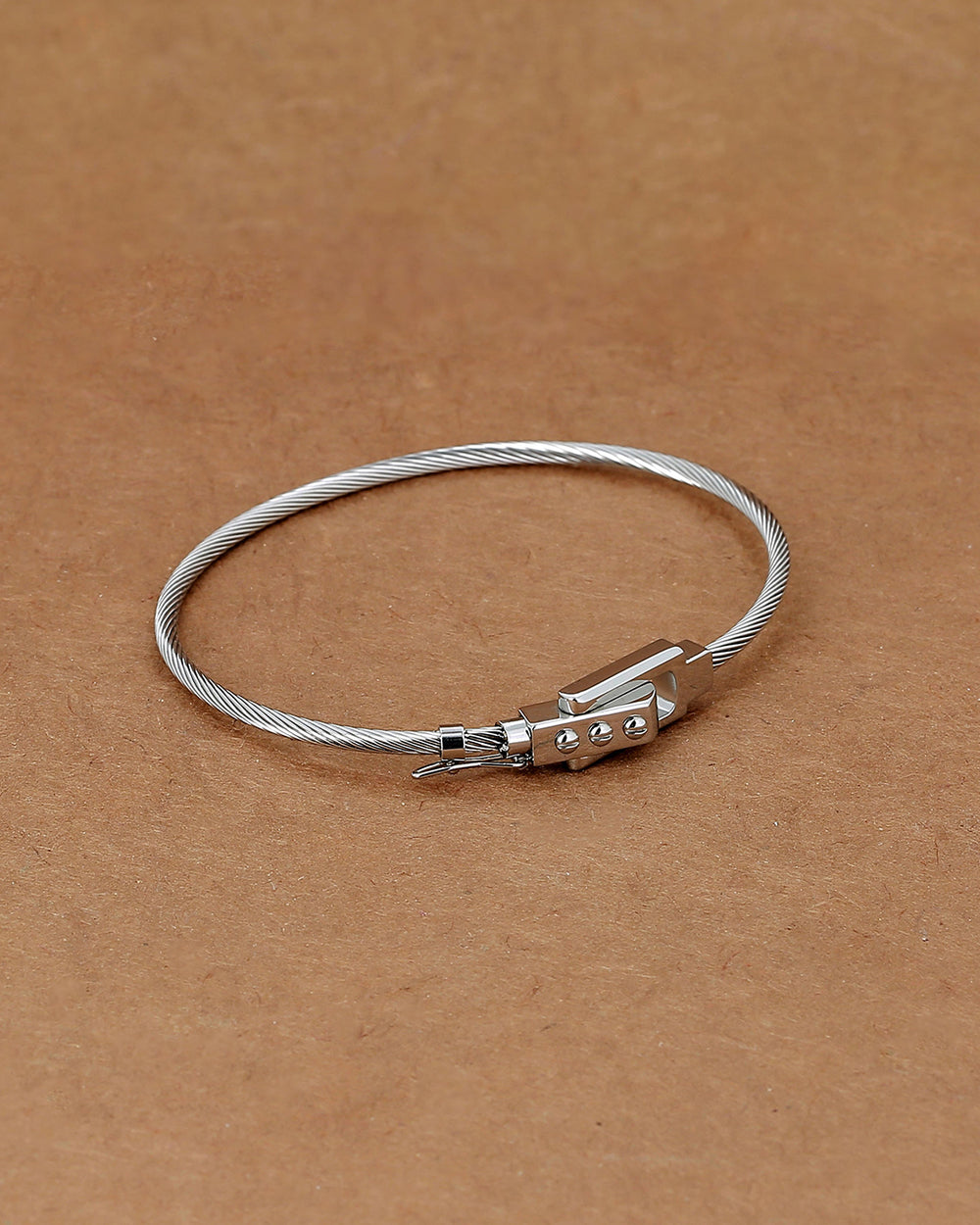 Marius Wedding Band Bracelet (Steel)