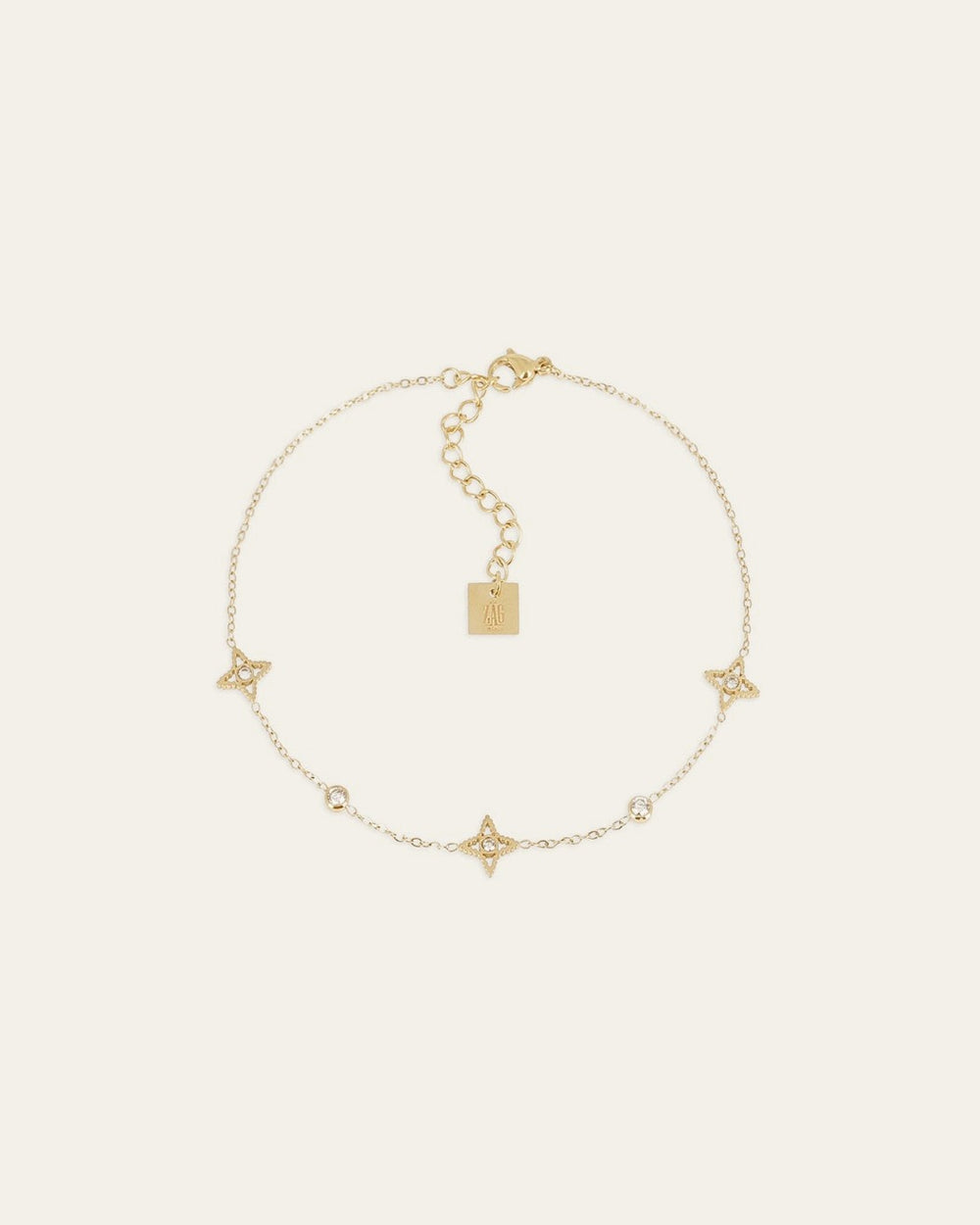 Manhattan Anklet (Gold-plated Steel)