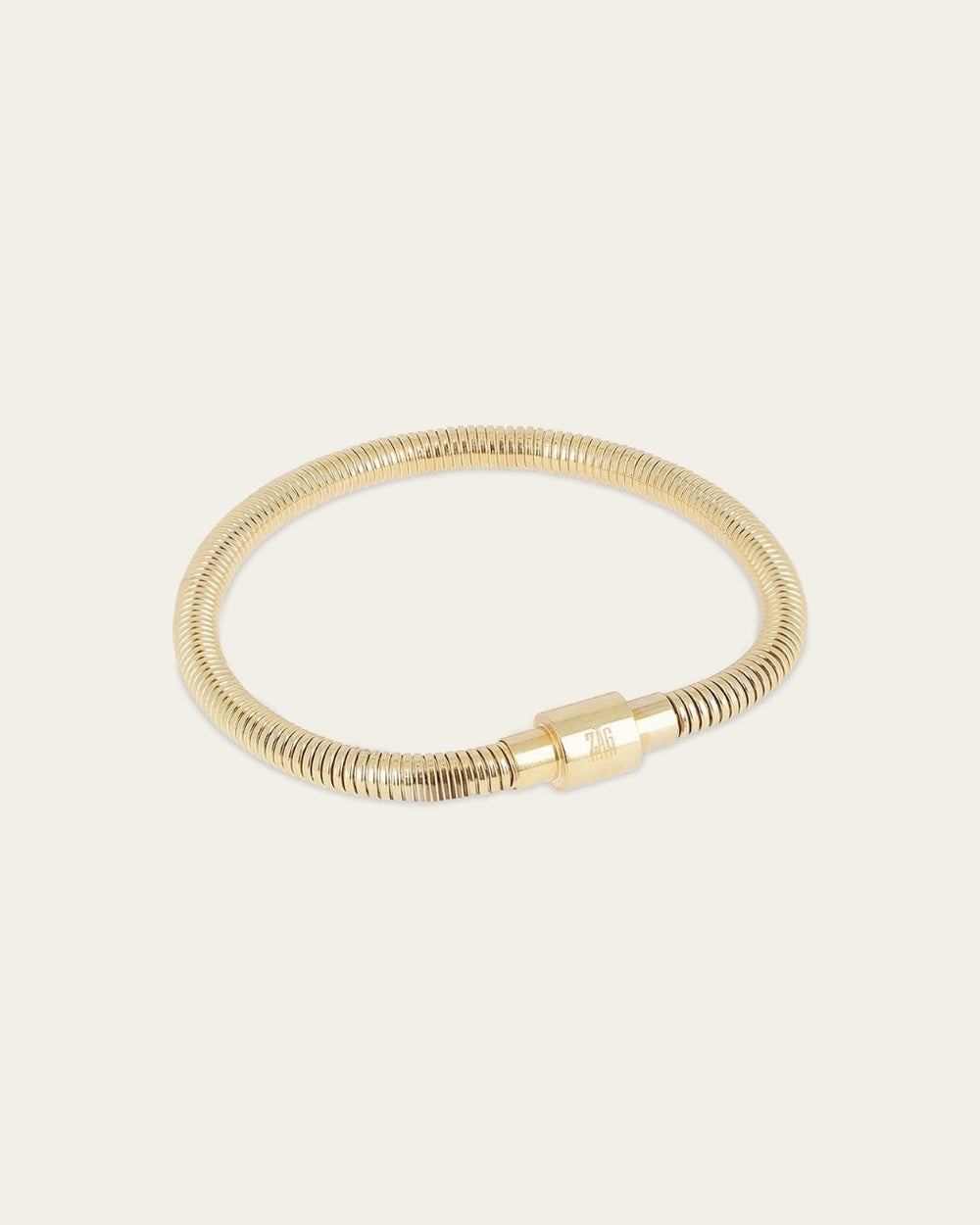 Elena Wedding band bracelet (Gold-plated Steel)