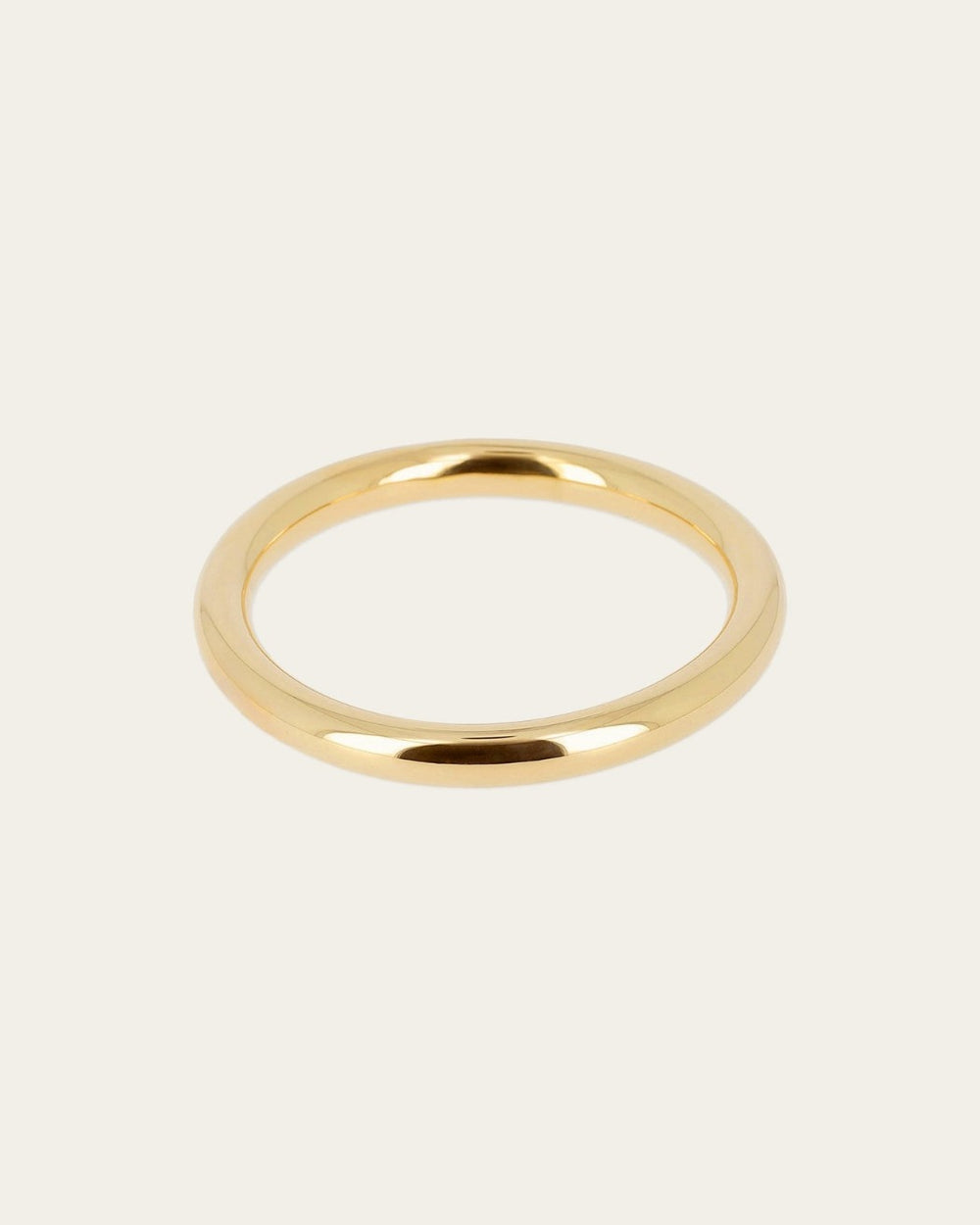 Bracelet Jonc Stormy (Acier doré)