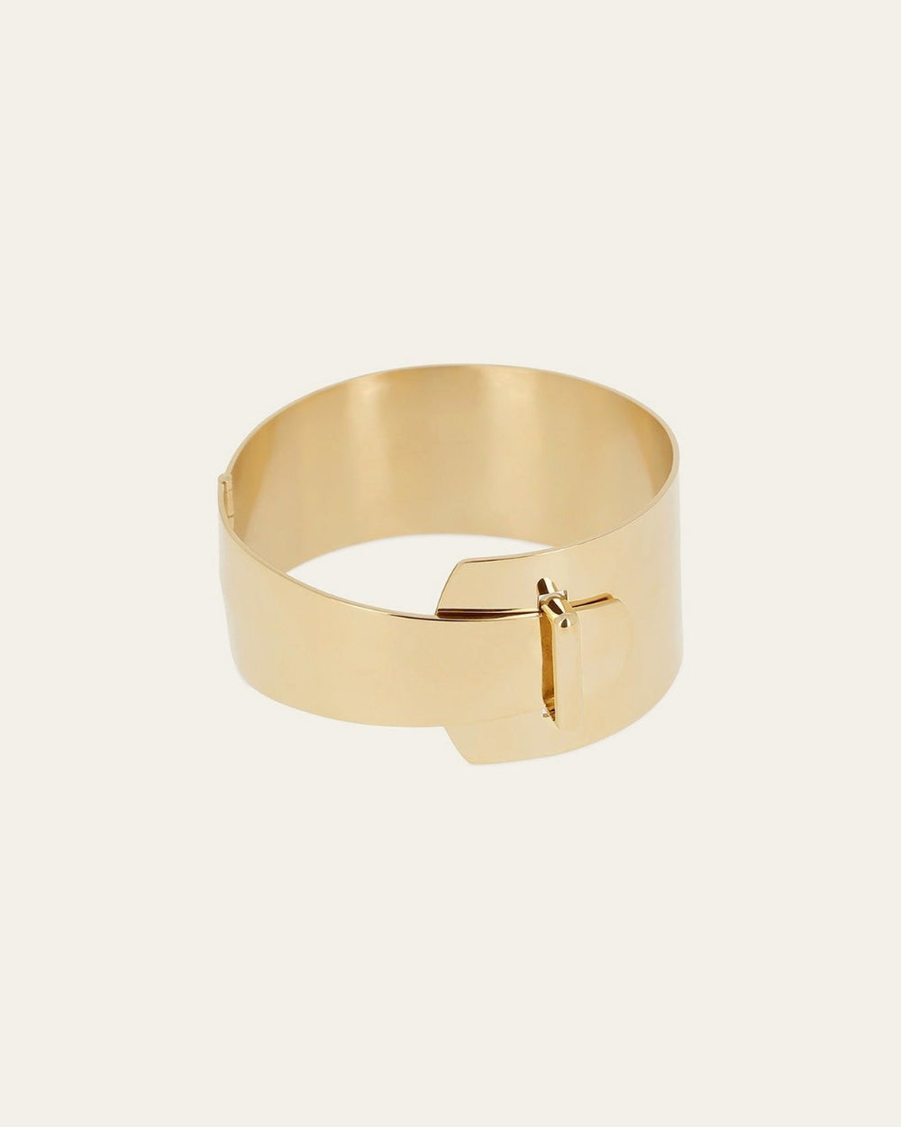 Jaki Bangle (Gold-plated Steel)