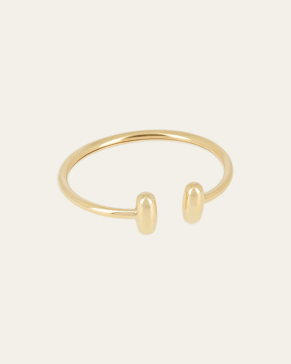 Caspian Bangle (Gold-plated steel)