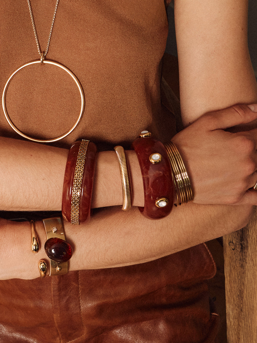 Bracelet jonc Theon