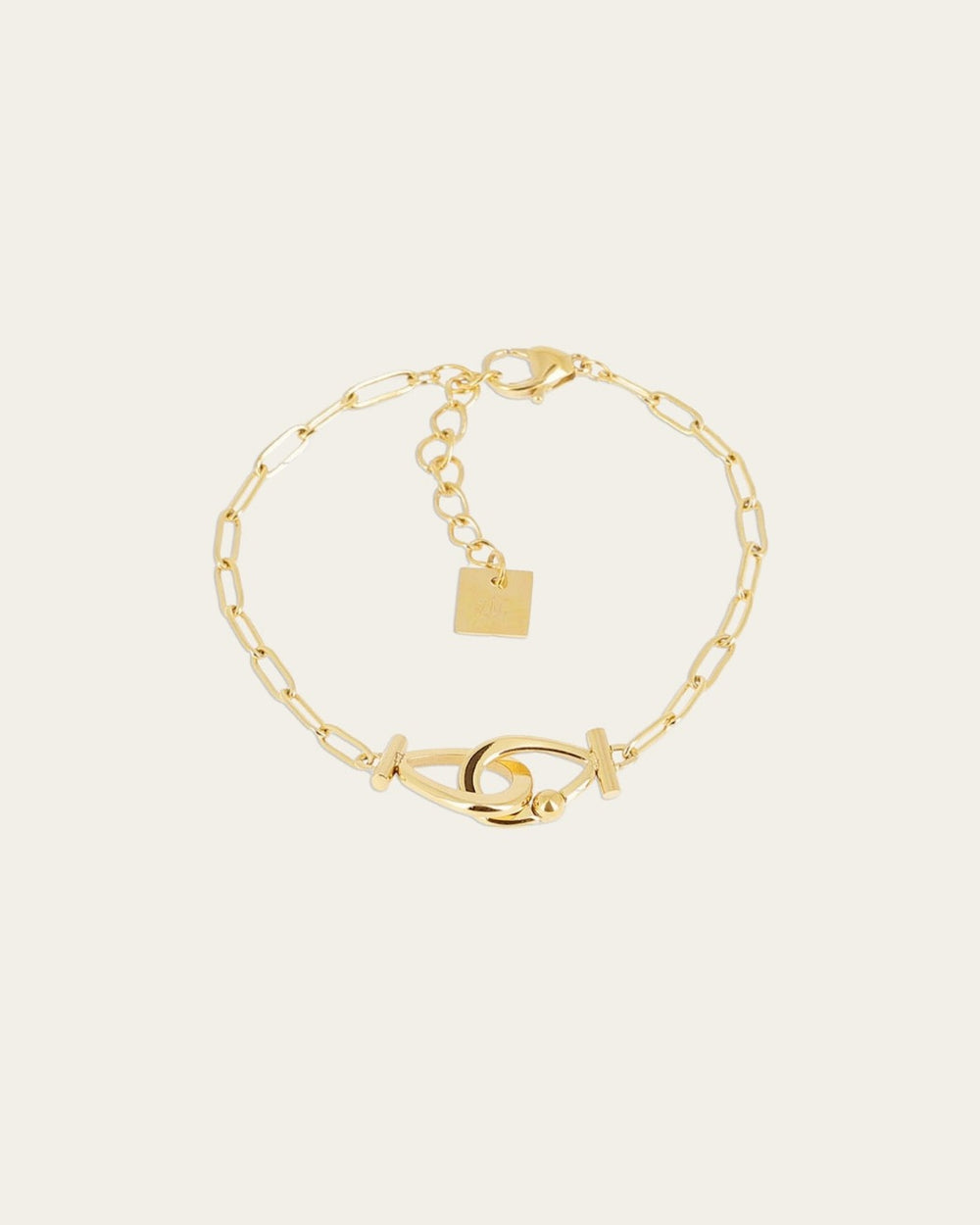 Paulette bracelet (Gold-plated steel)