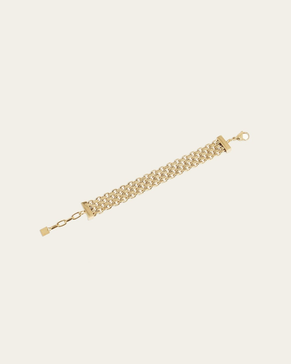 Accolade bracelet (Gold-plated steel)