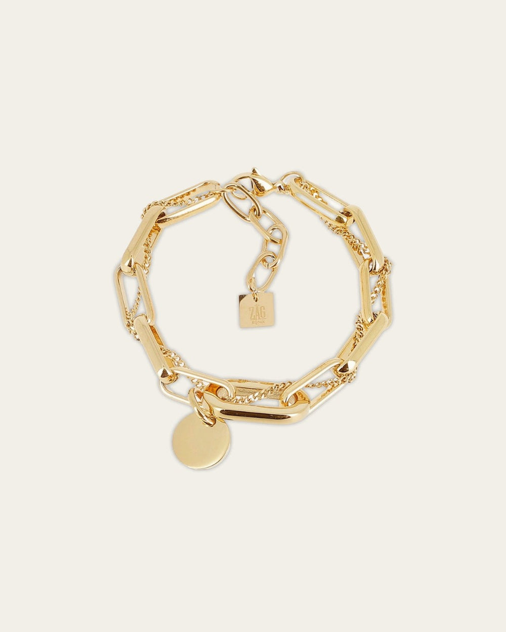 Bracelet Hydor (Acier doré)