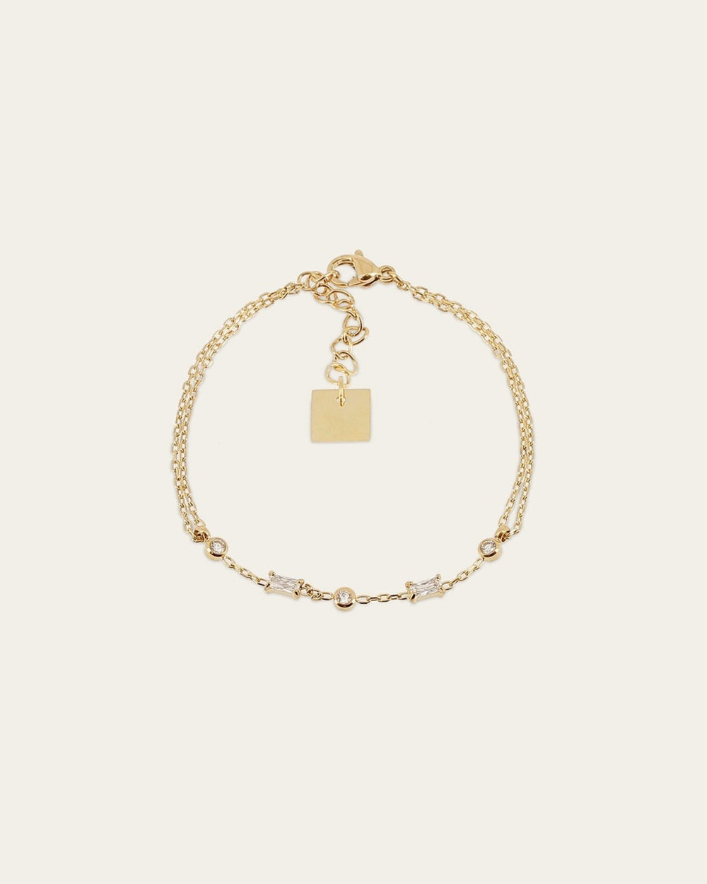 Bracelet Athis (Acier doré)