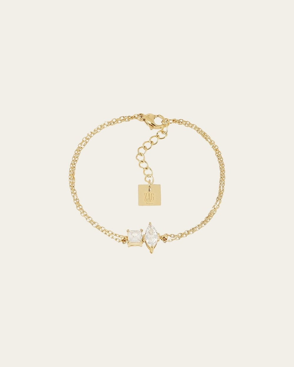 Bracelet Ginevra (Acier doré)