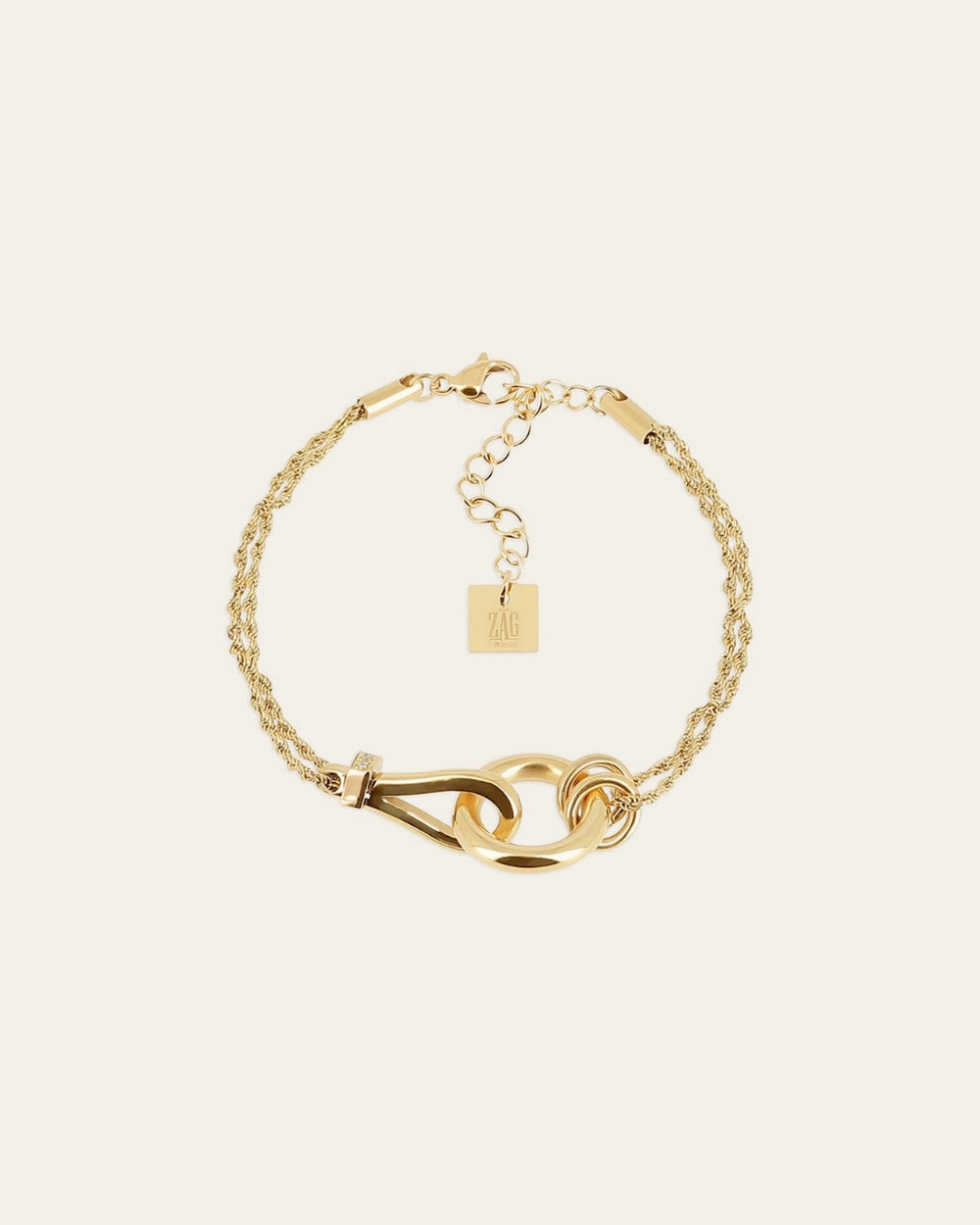 Bracelet Veyra (Acier doré)