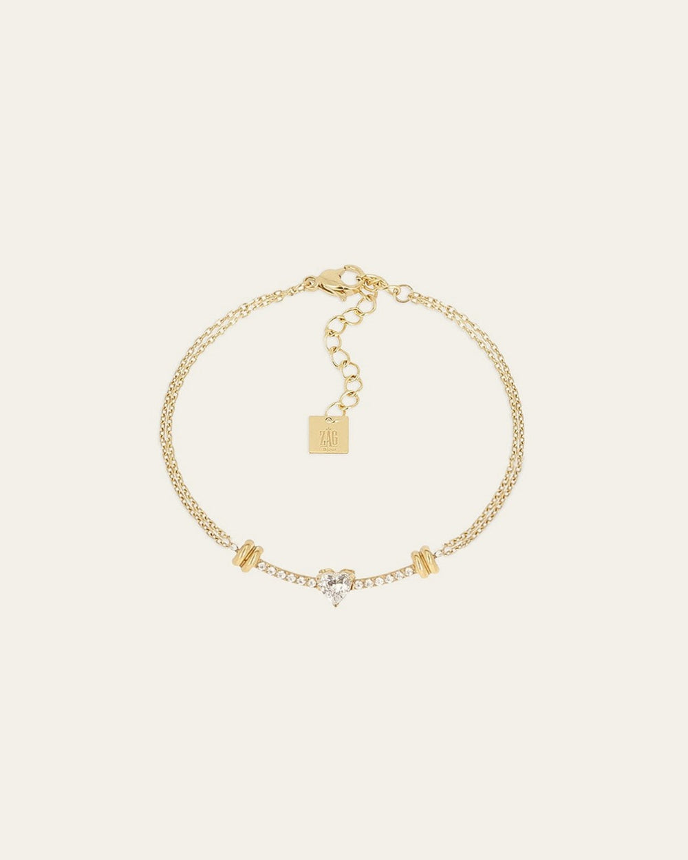 Bracelet Salin (Acier doré)