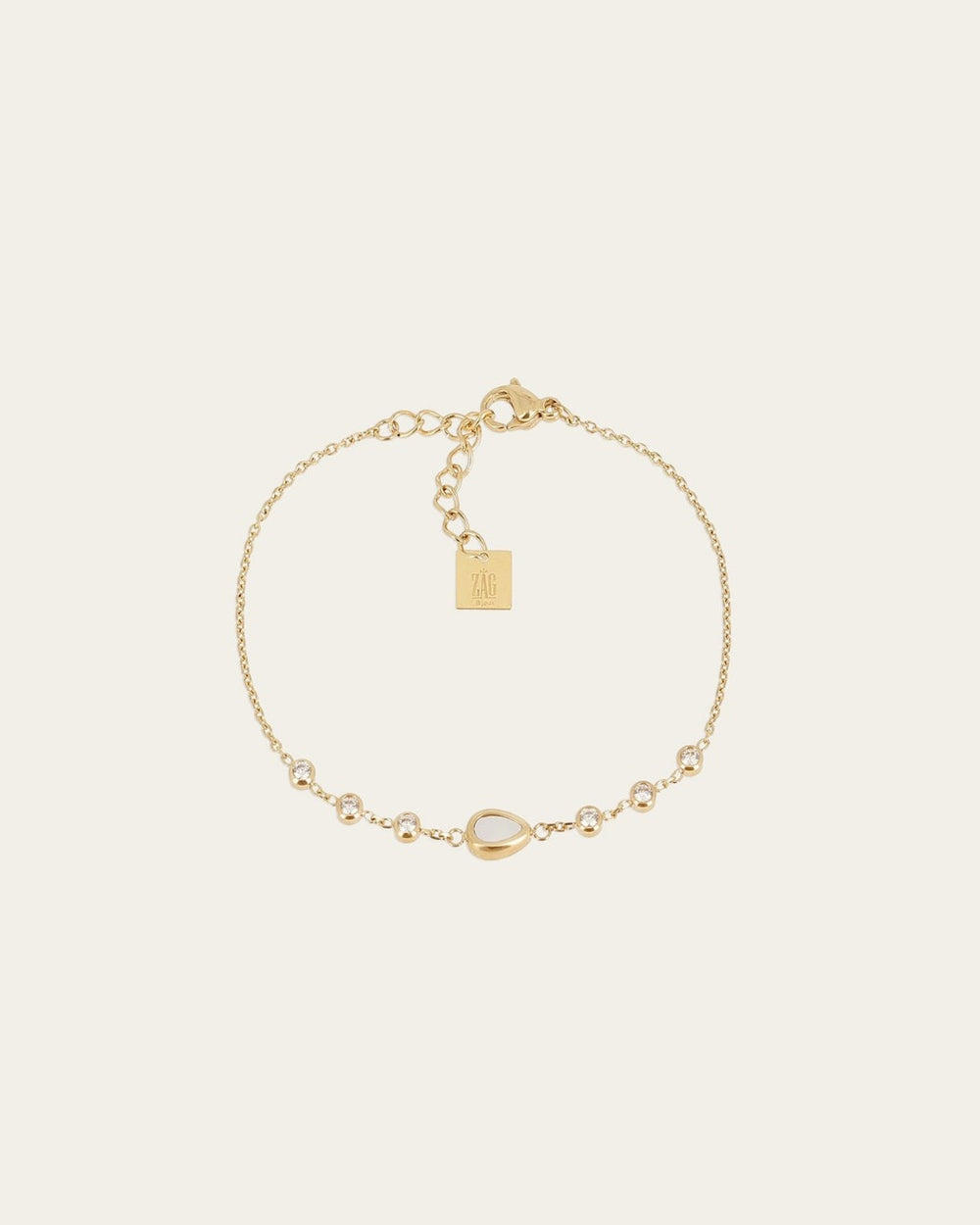 Bracelet Adrano (Acier doré)
