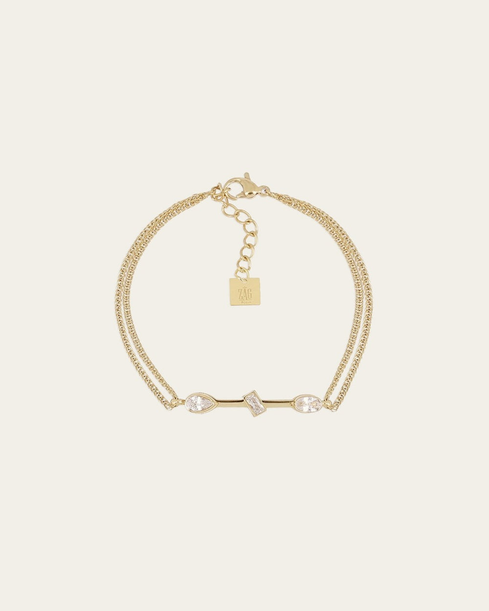 Bracelet Hélianthe (Acier doré)