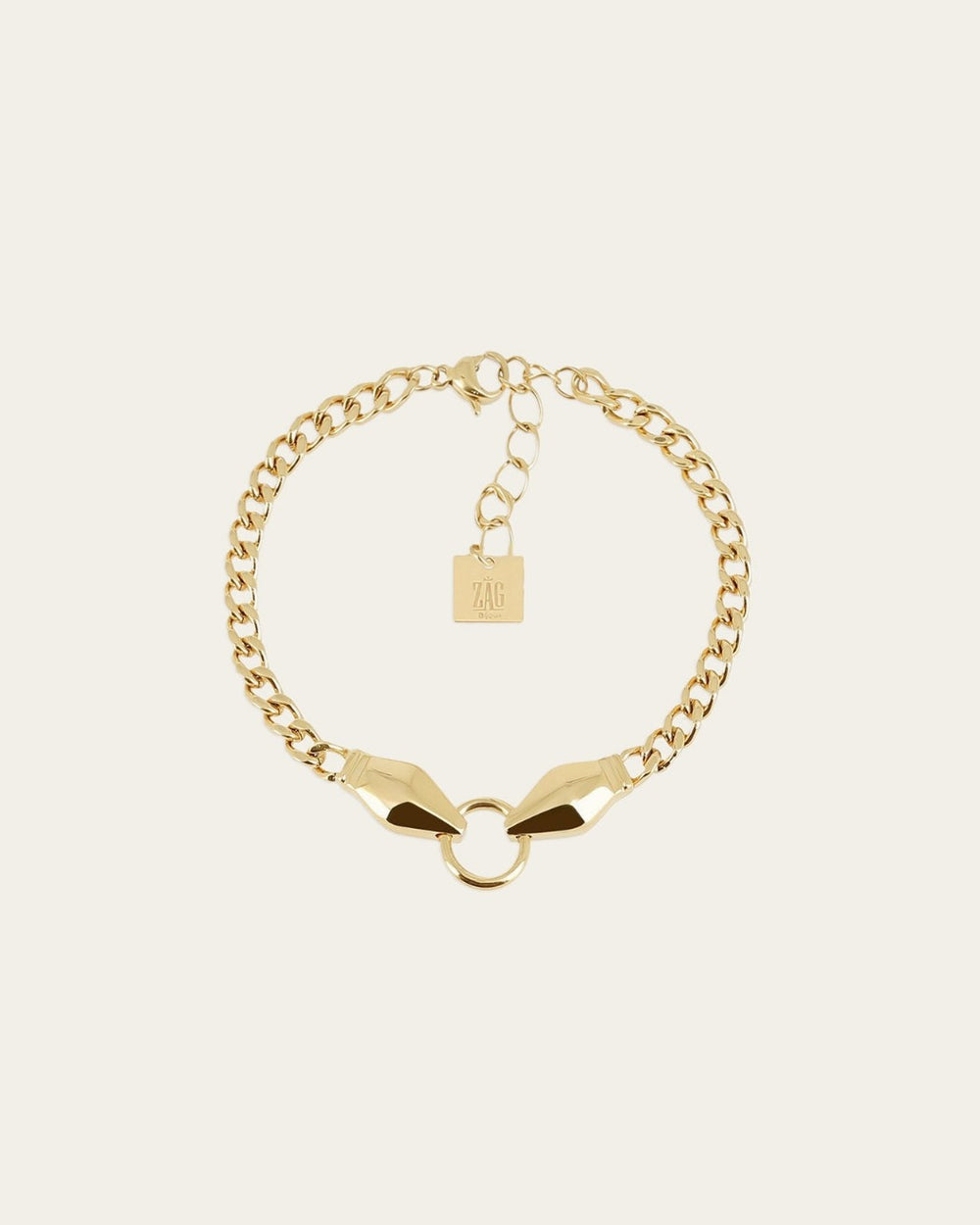 Bracelet Opalys (Acier doré)