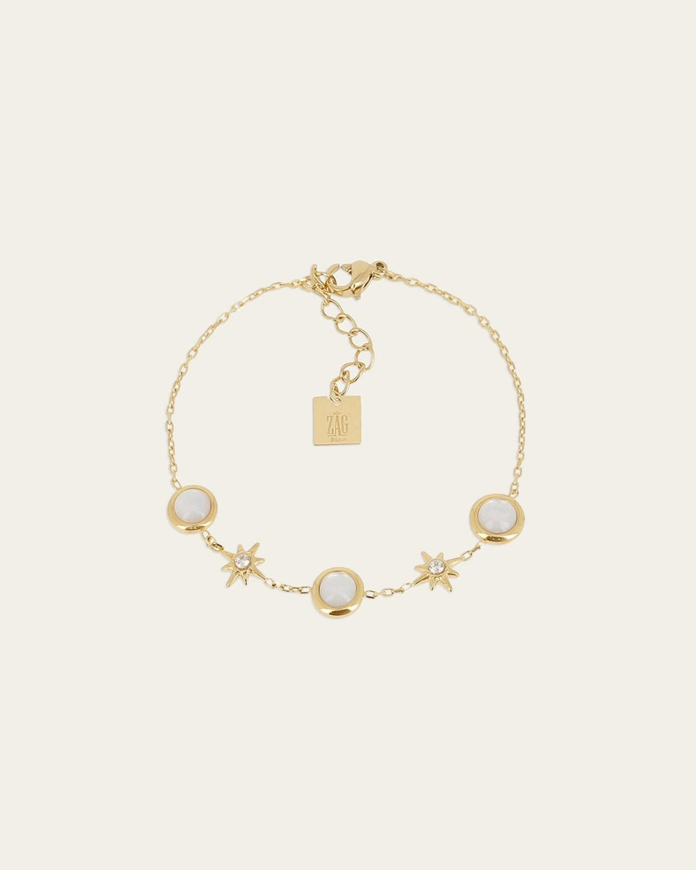 Bracelet Naïade (Acier doré)