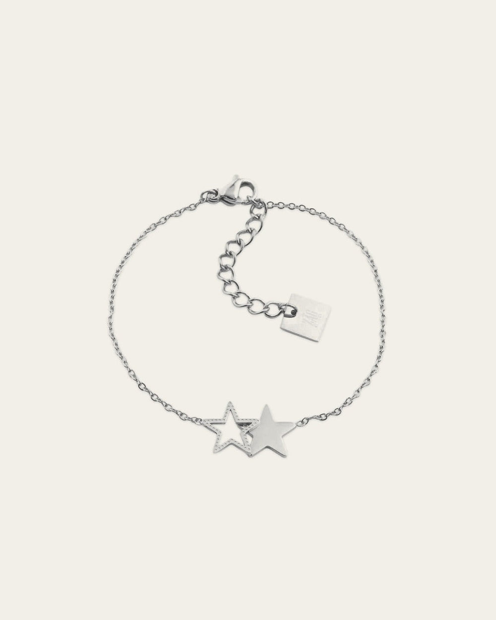 Bracelet Double star (Acier)