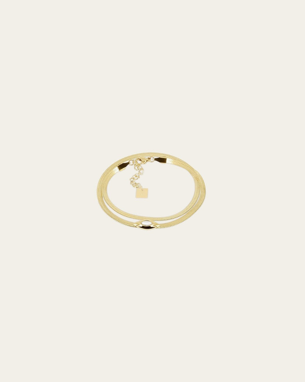 Bracelet Ausar (Acier doré)