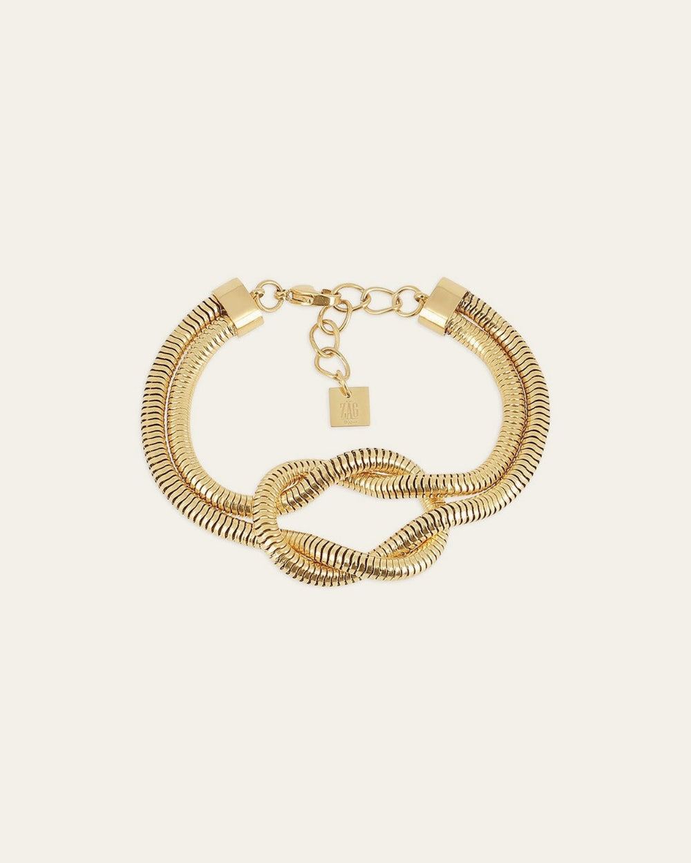 Bracelet Riven (Acier doré)