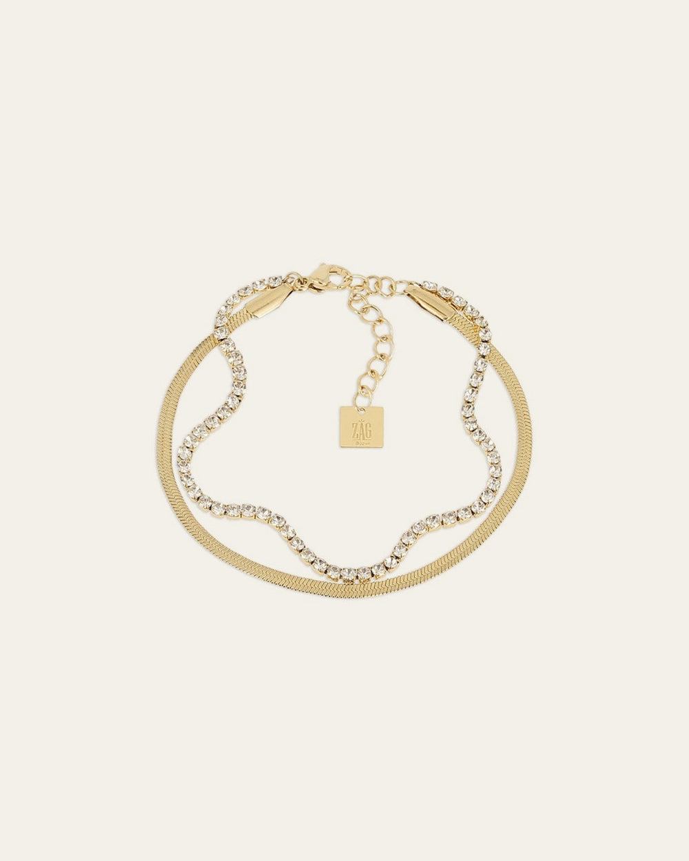 Bracelet Akane (Acier doré)