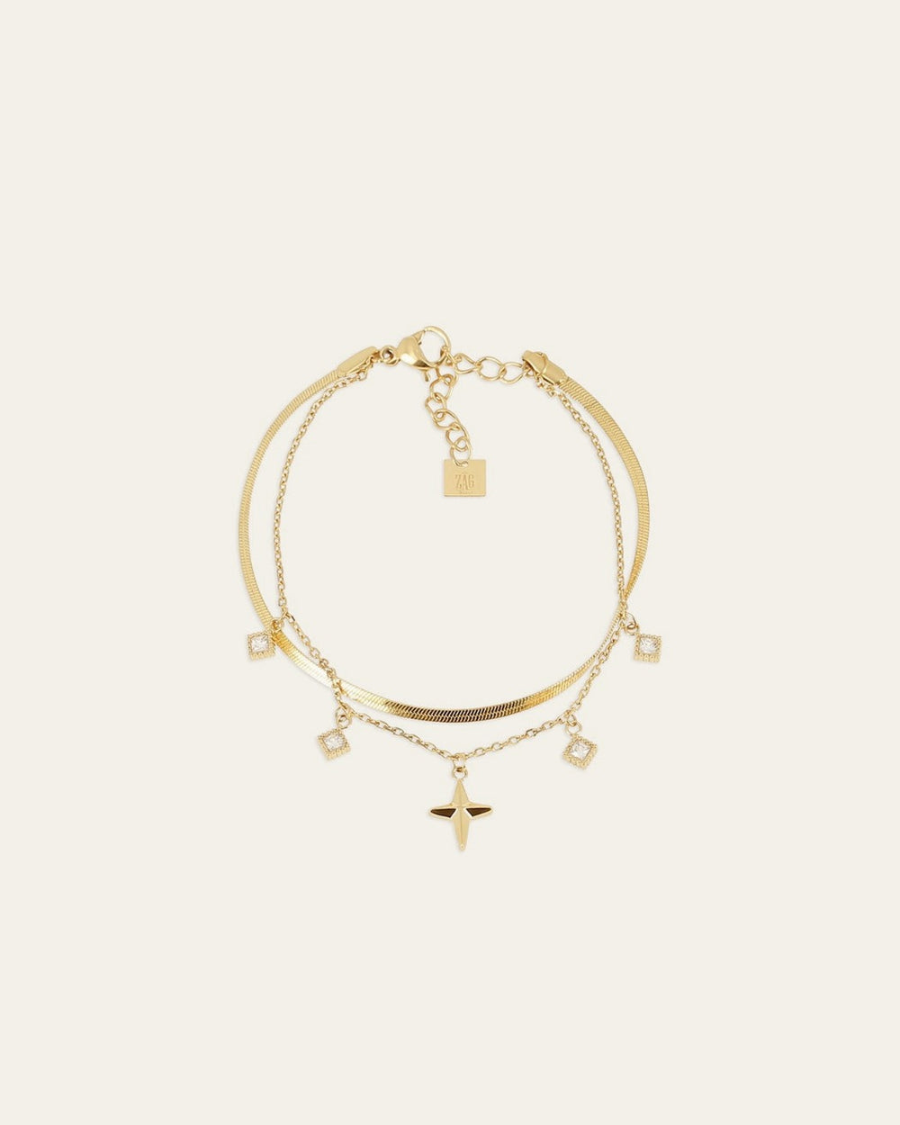Colbu Bracelet (Gold-plated steel)