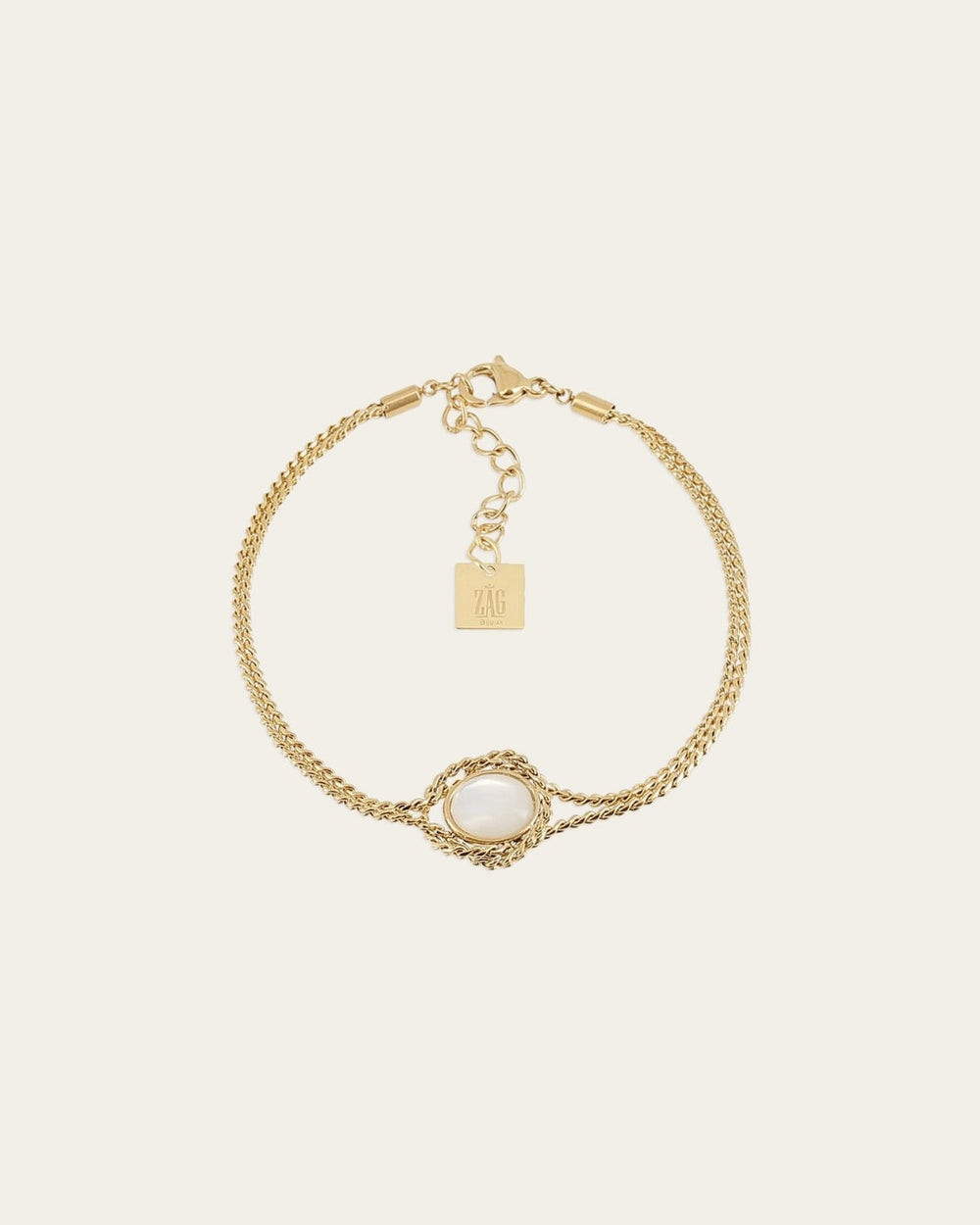 Bracelet Azuréo (Acier doré)