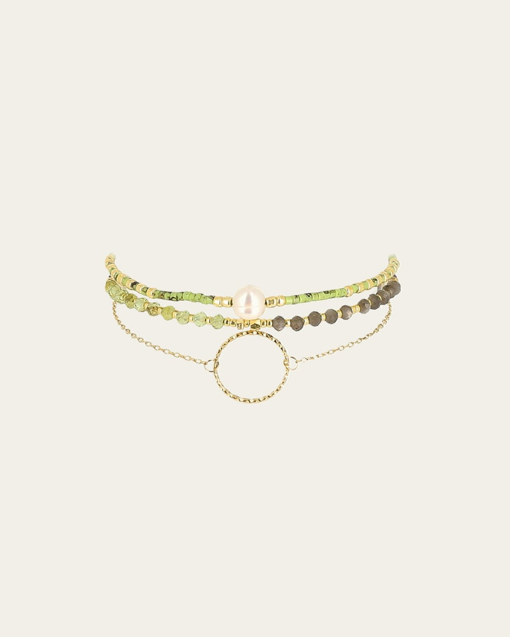 Notteri Bracelets (Gold-plated steel)