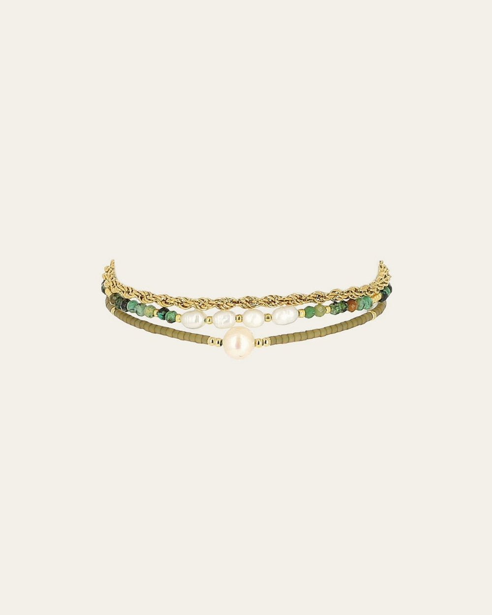 Burcei Bracelets (Gold-plated steel)