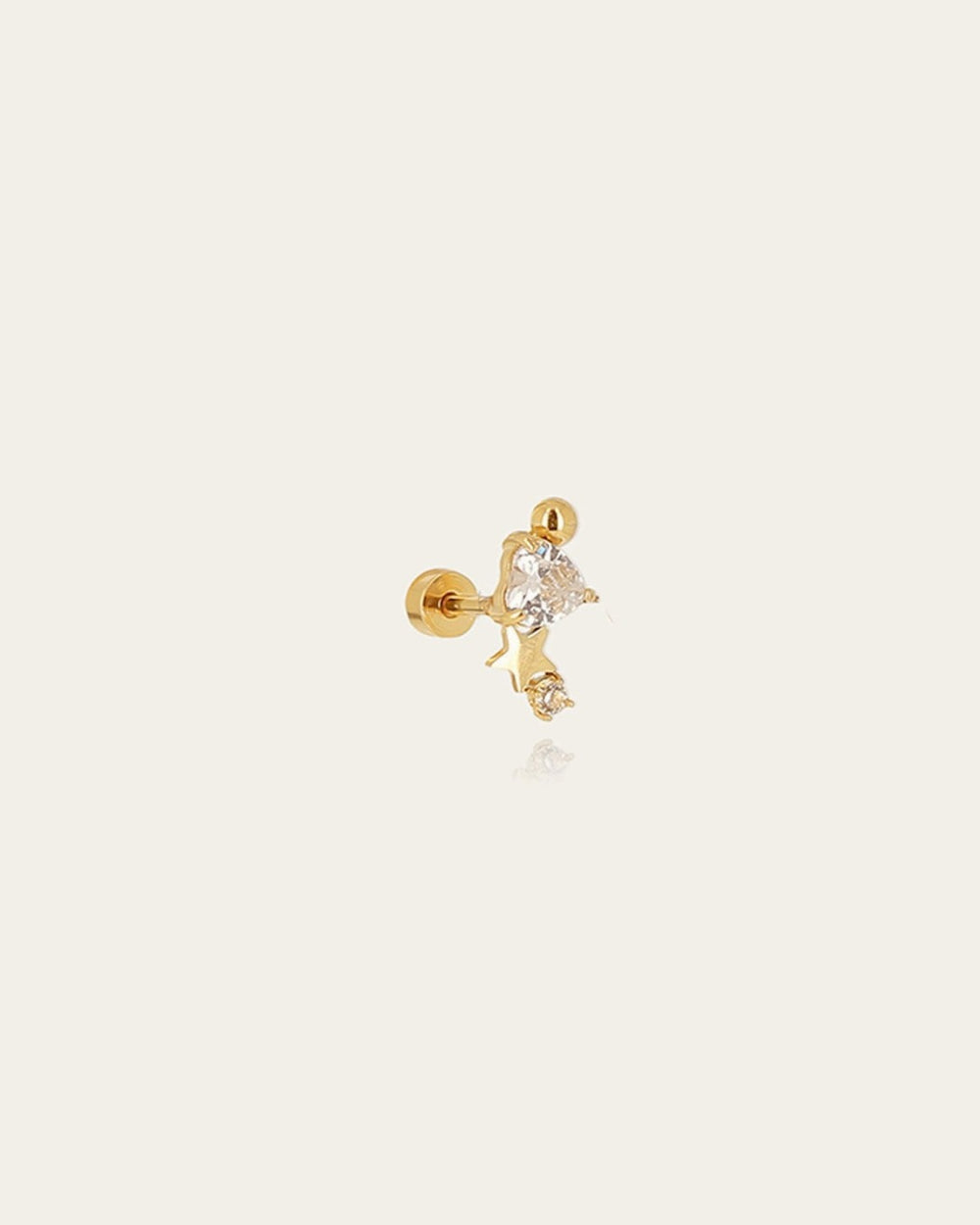 Piercing Anguilla (Acier doré)