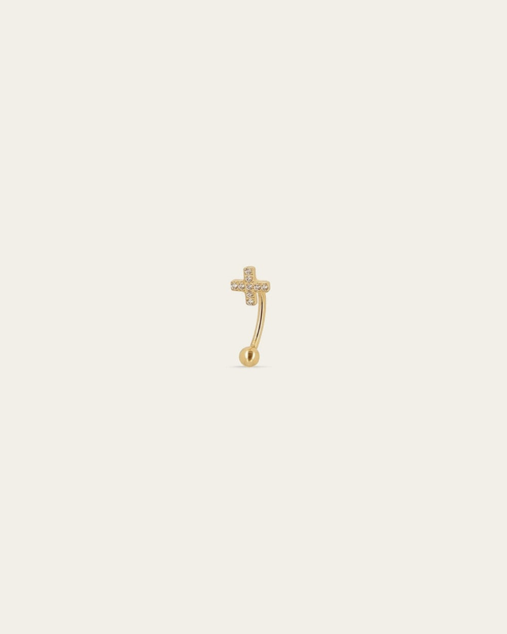 Piercing Angamos (Acier doré)