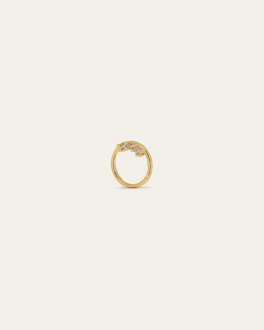 Piercing Samoa (Acier doré)