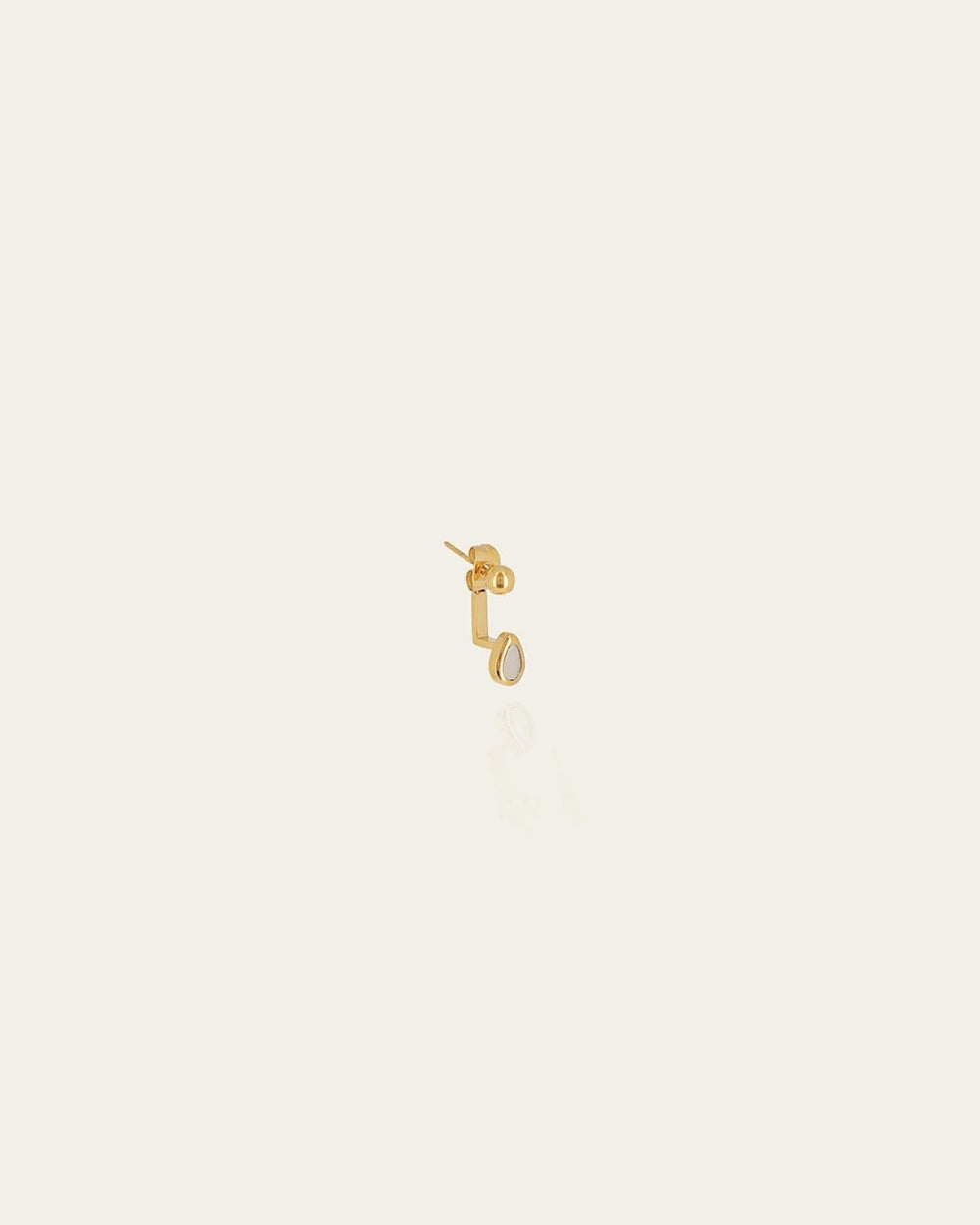 Balsas earring (Gold-plated steel)