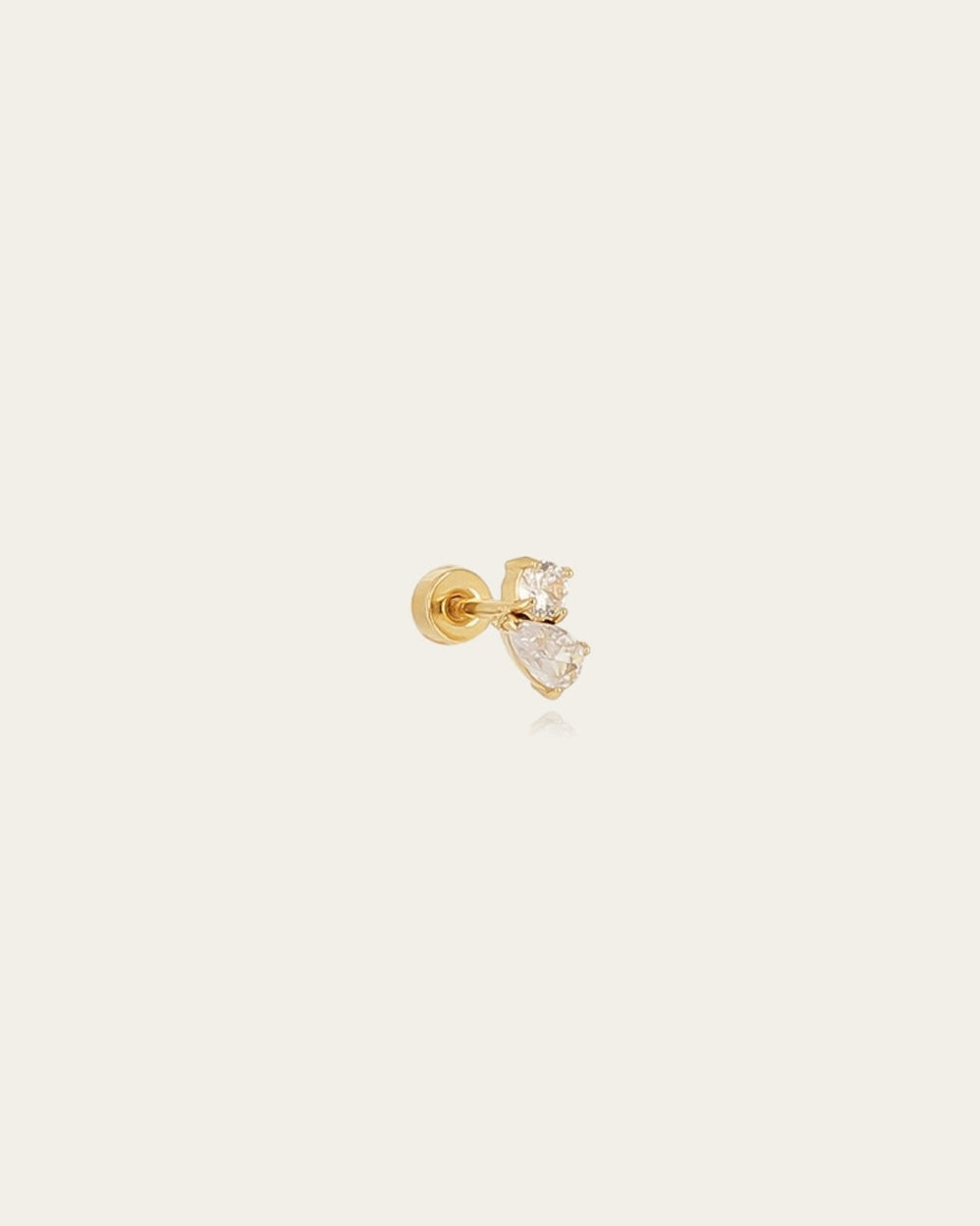 Piercing Mackenzie (Acier doré)