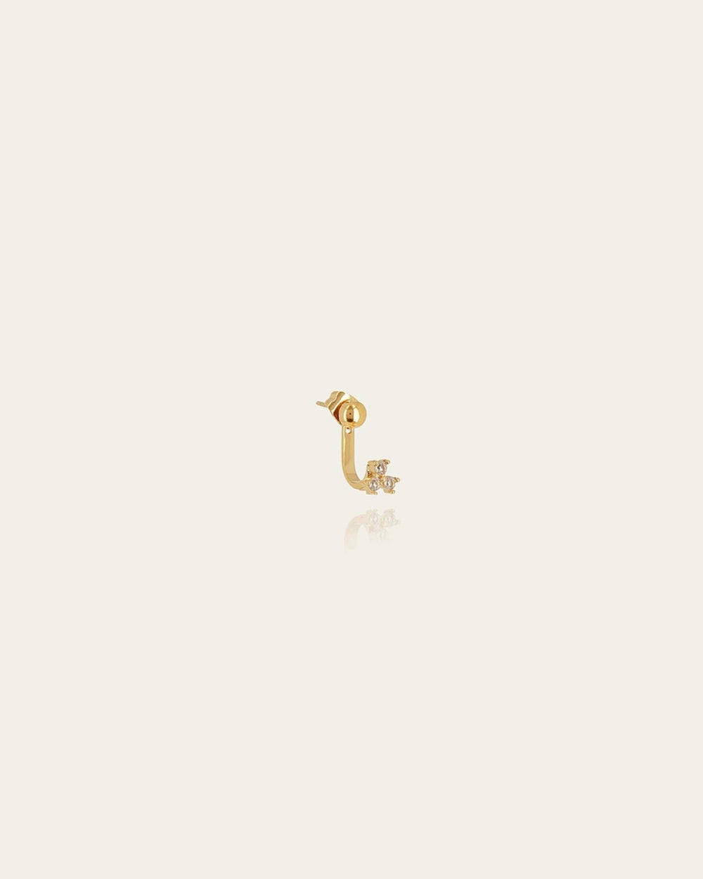 Colider earring (Gold-plated steel)