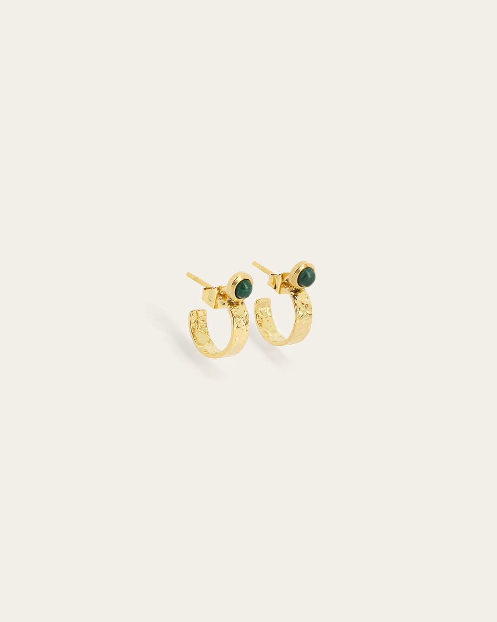 Boucles d'oreilles Lérida (Acier doré)