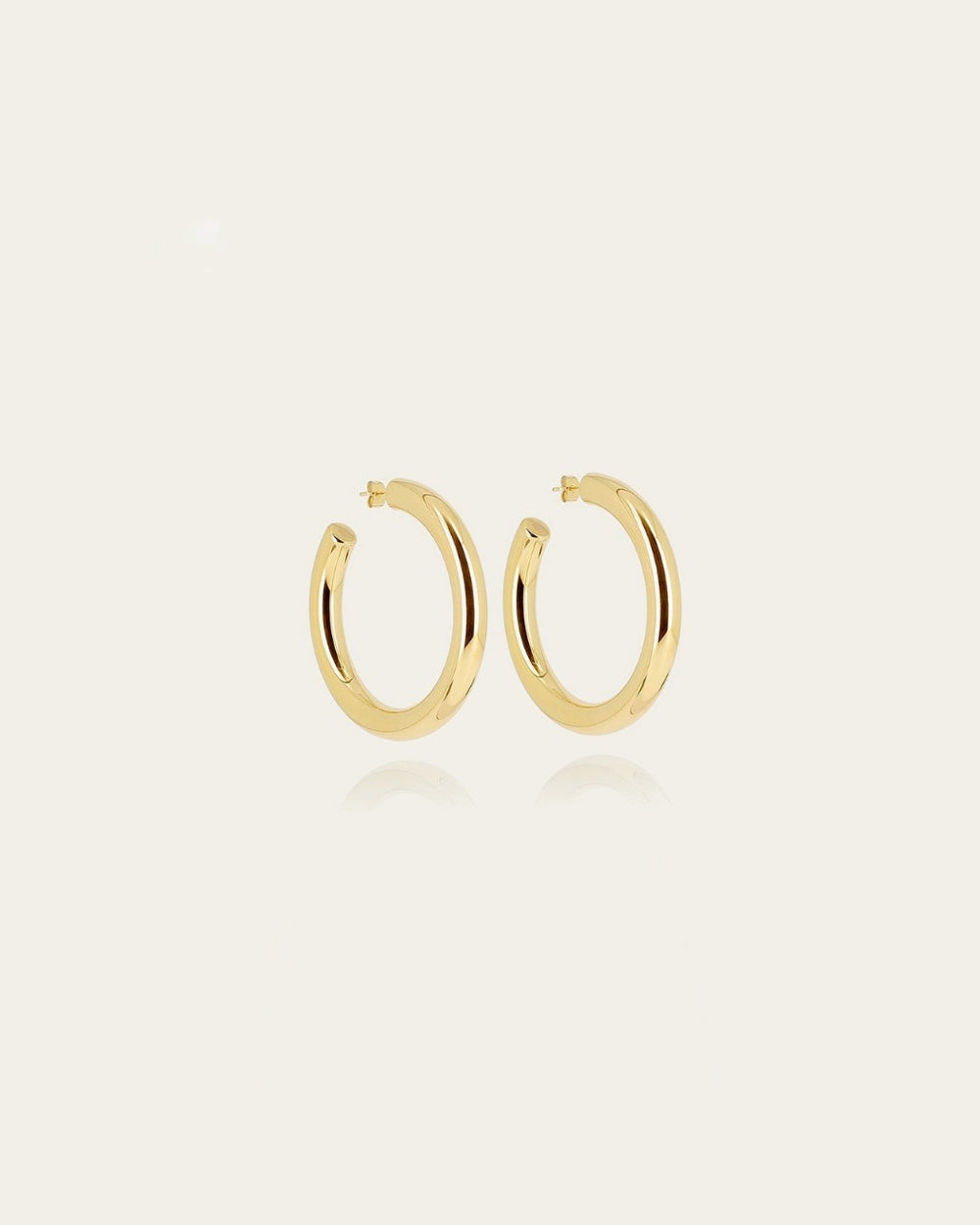 Boucles d'oreilles Tysia (Acier doré)