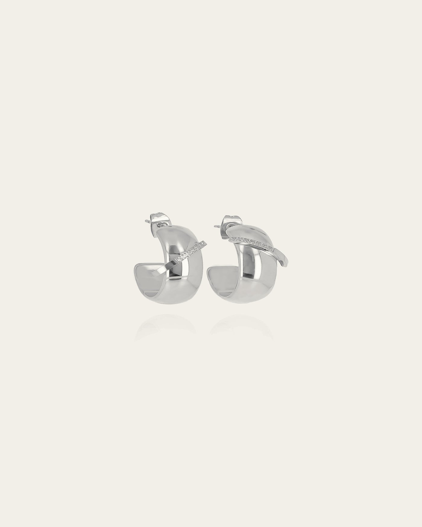 Sadie earrings (Steel)