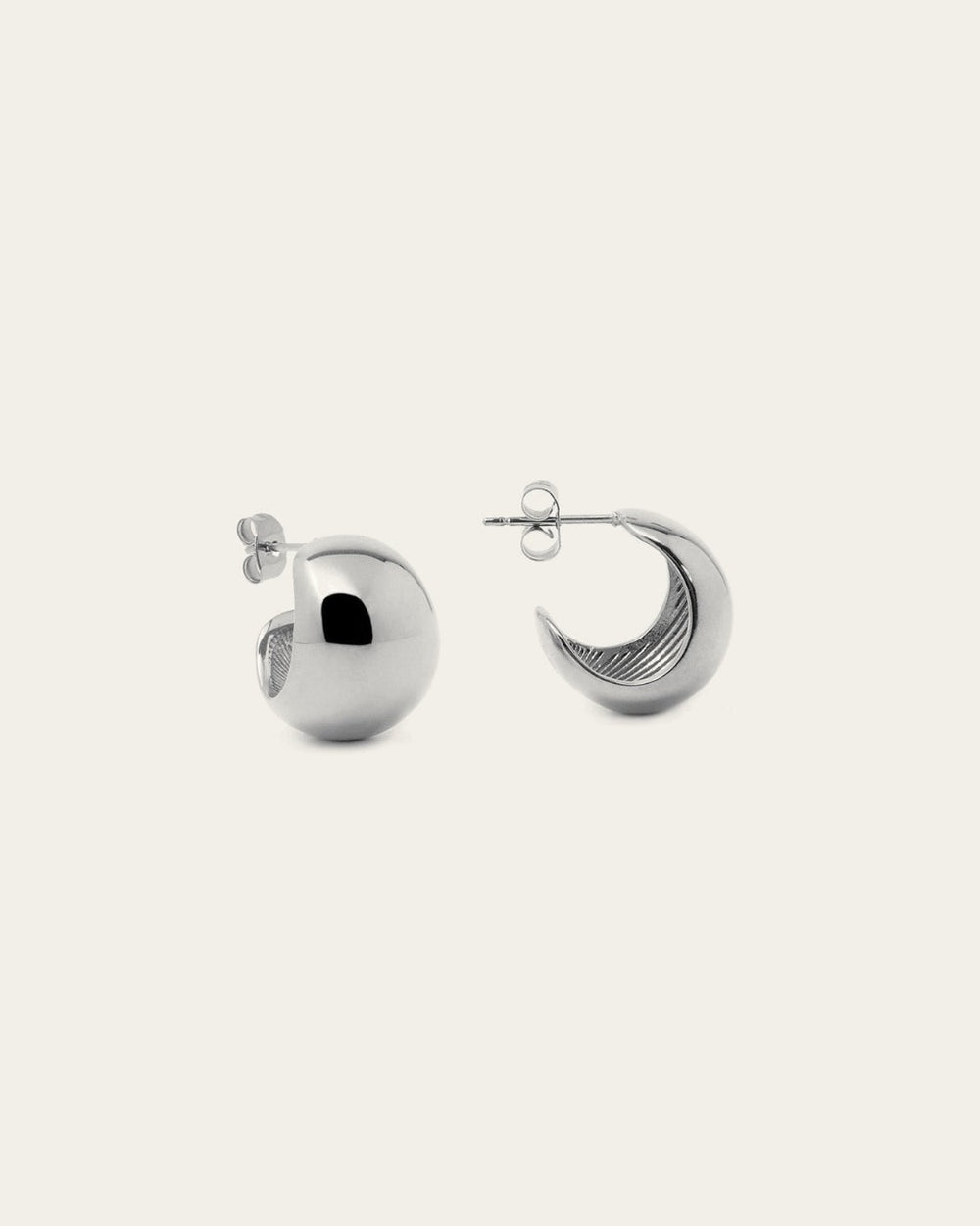 Boucles d'oreilles Cecilia (Acier)