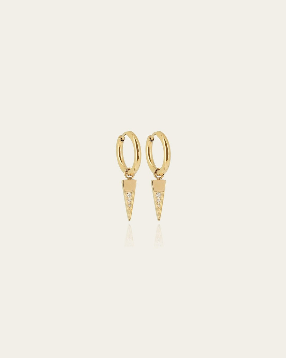 Boucles d'oreilles Maipu (Acier doré)