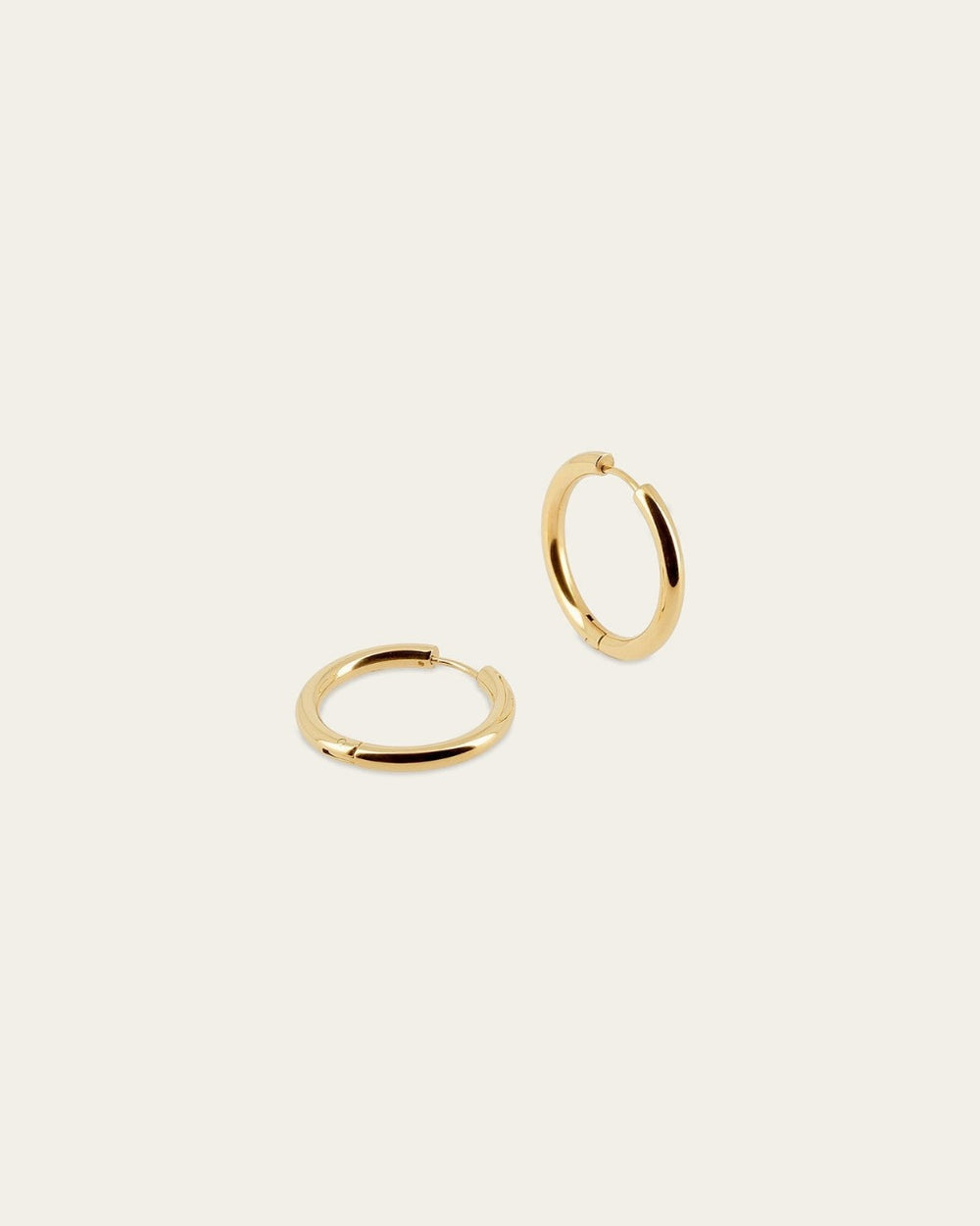 Boucles d'oreilles Diandra (Acier doré)