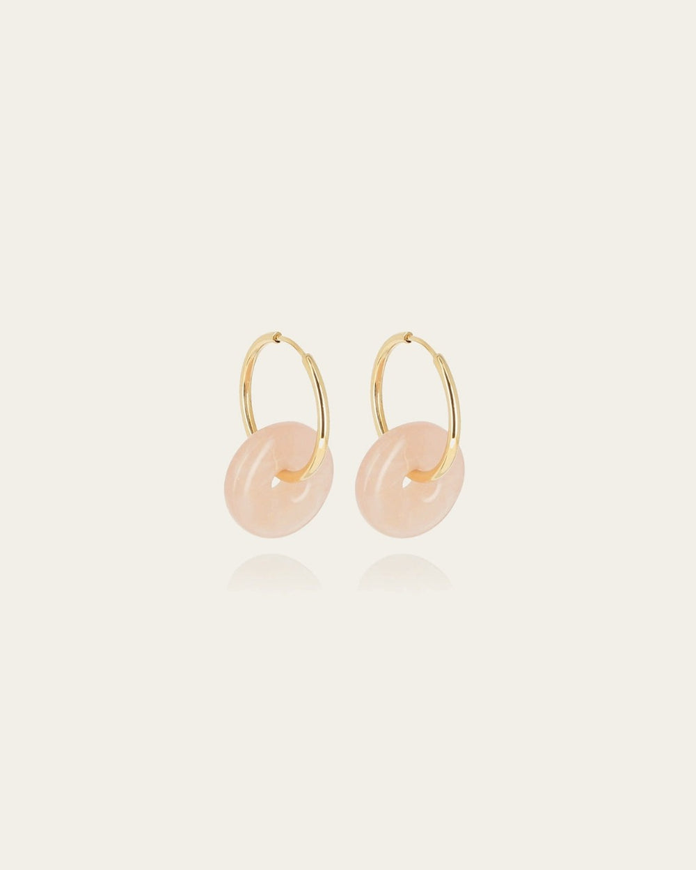 Boucles d'oreilles Shade (Acier doré)