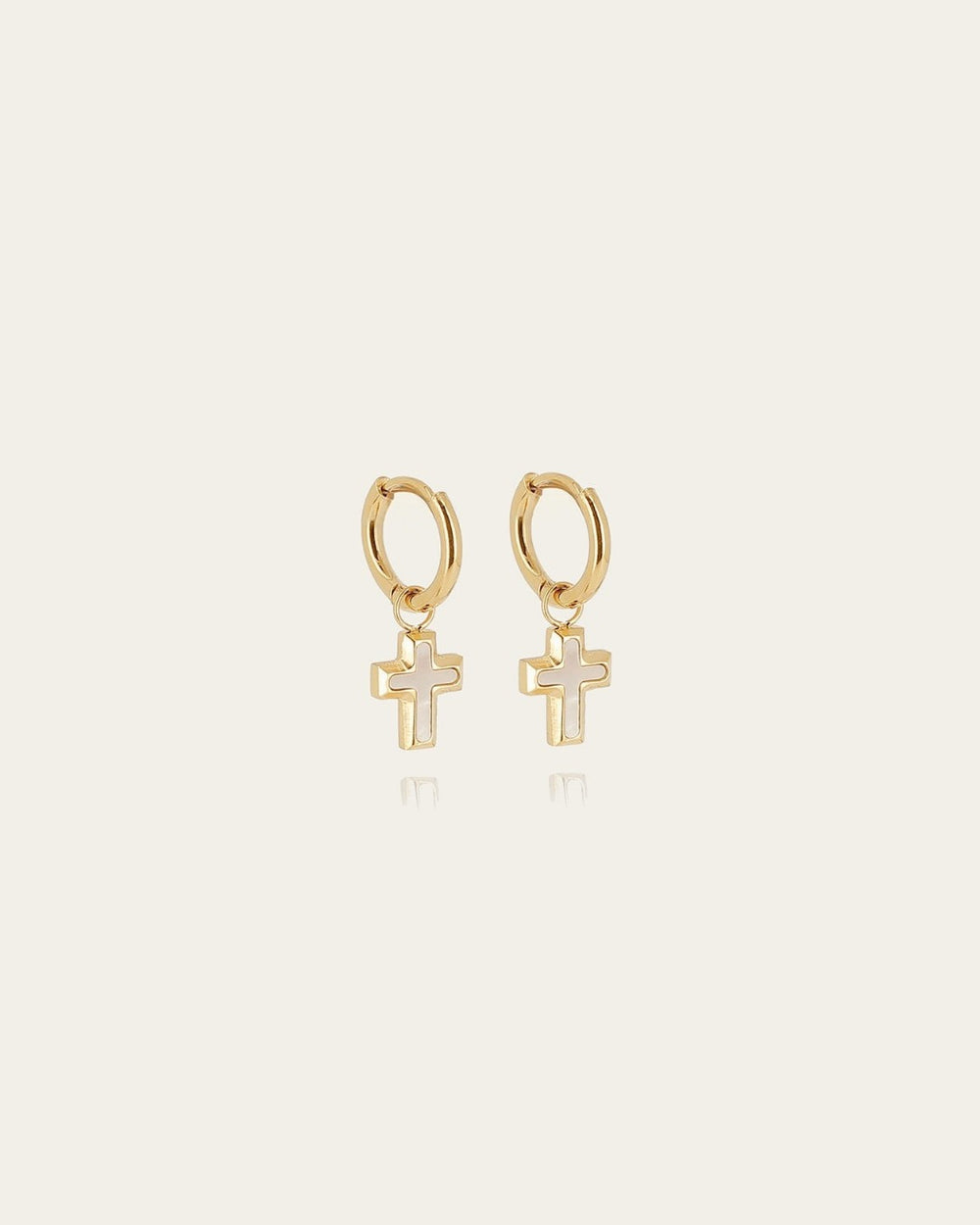 Olyde Earrings (Gold-plated steel)