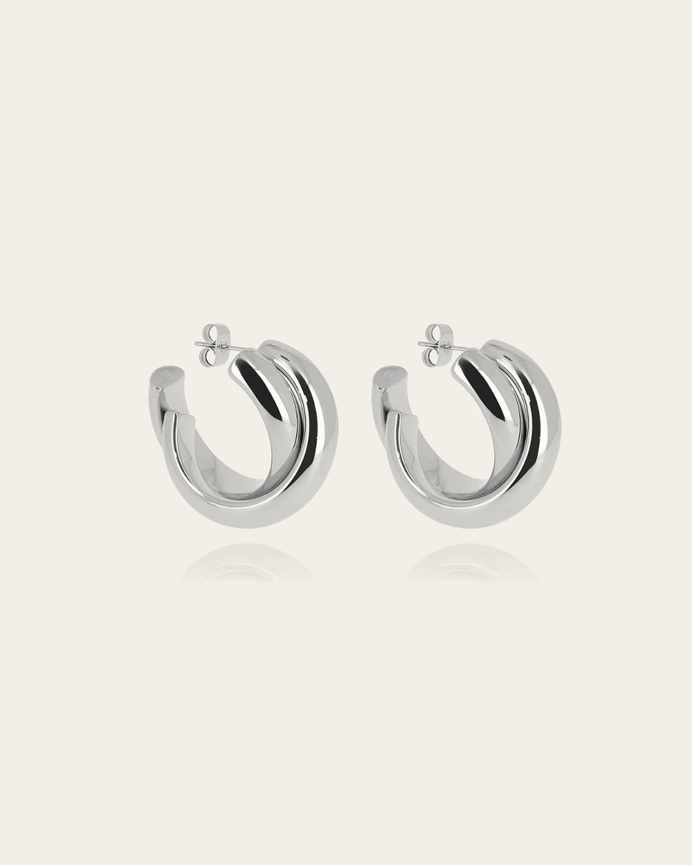 Boucles d'oreilles Benetta (Acier)