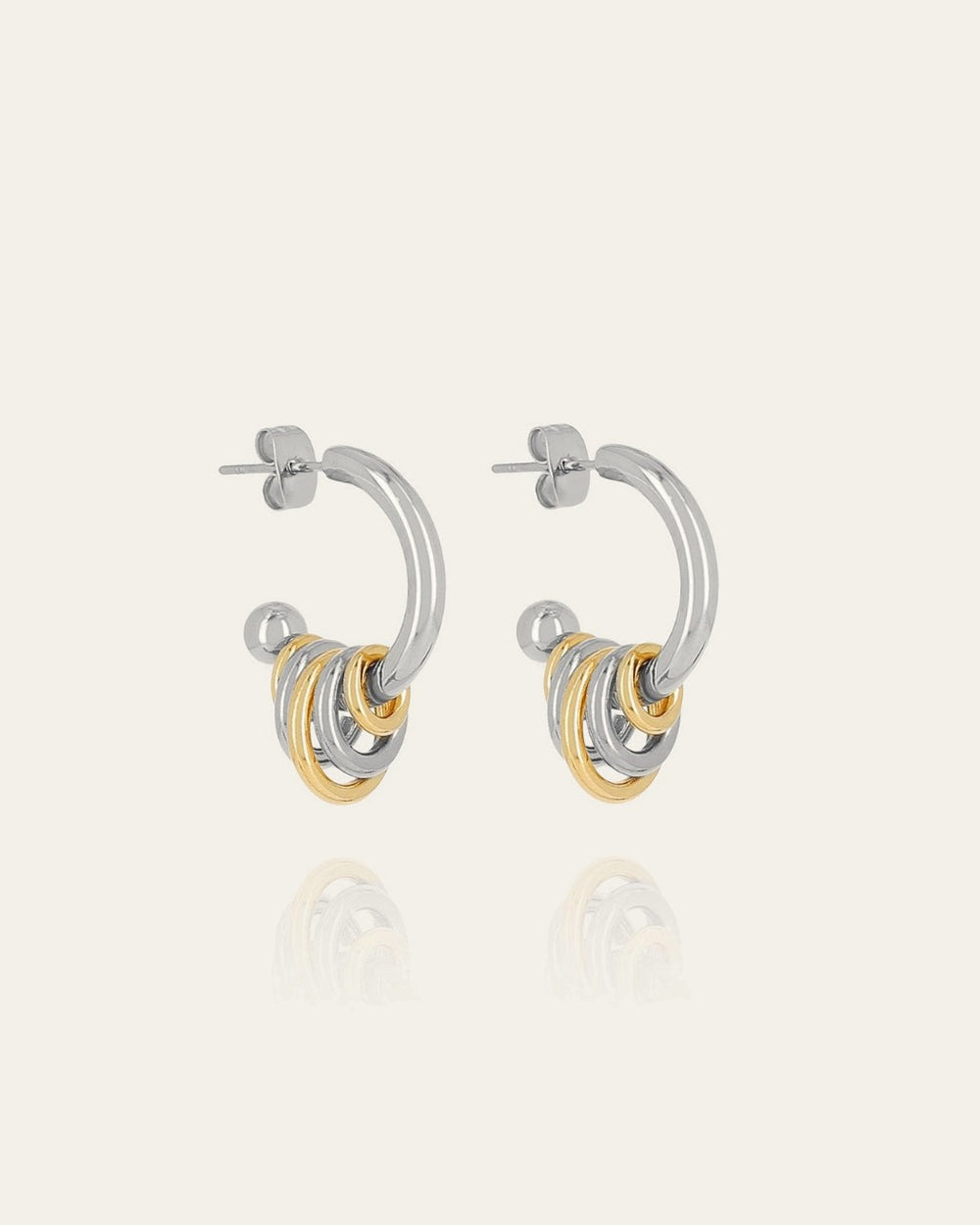 Hyacinth Earrings (Mixed Steel)