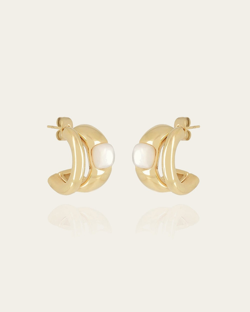 Elun Earrings (Gold-plated Steel)