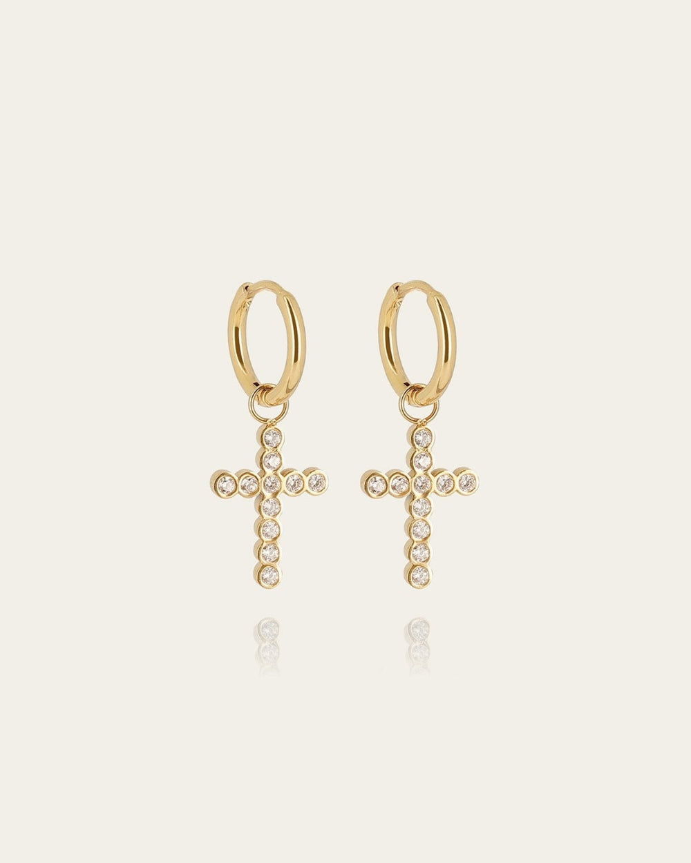 Boucles d'oreilles Capizzi (Acier doré)