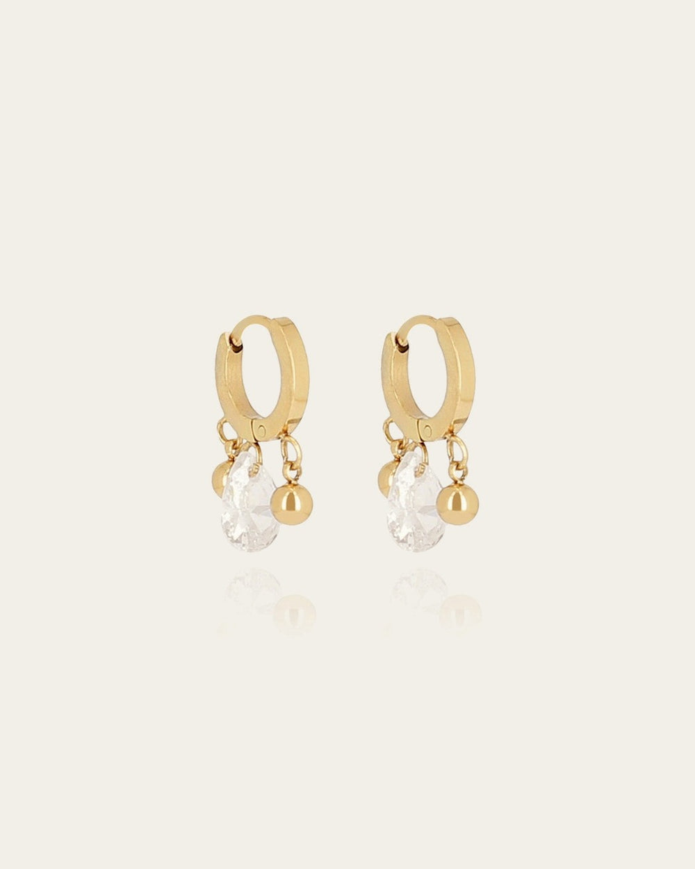 Isernia earrings (Gold-plated steel)