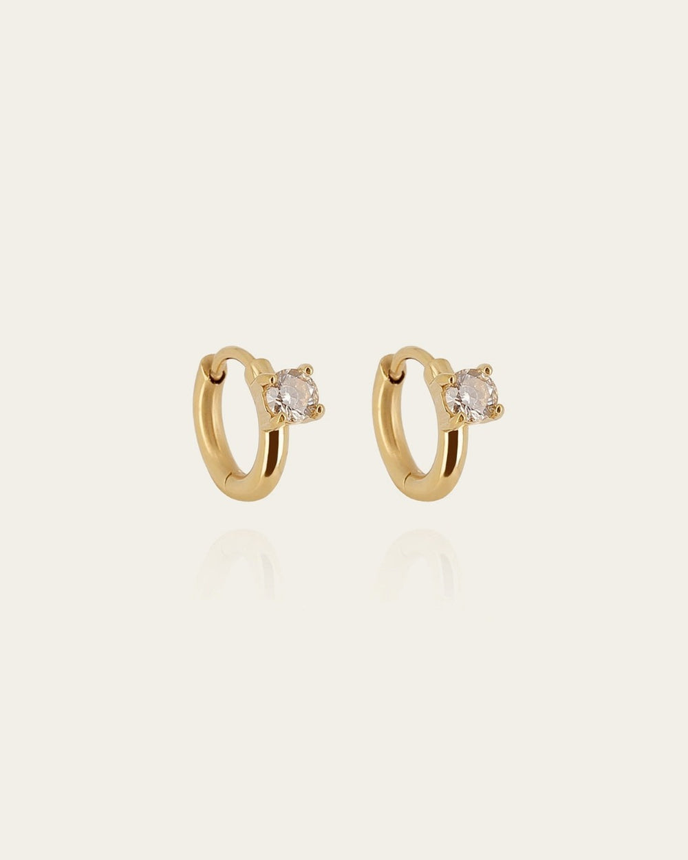 Boucles d'oreilles Ayla (Acier doré)