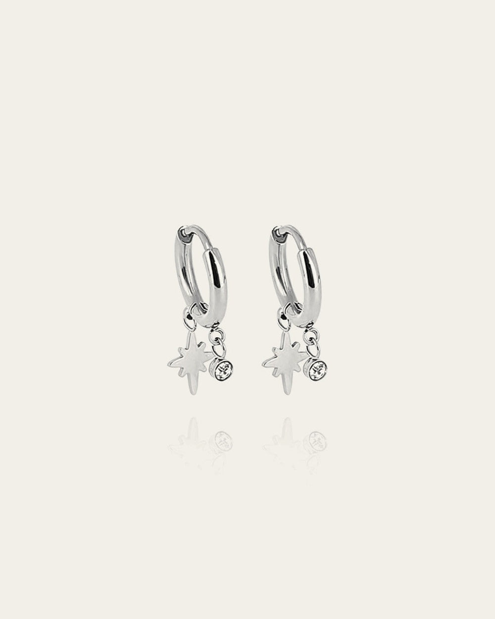 Cap Skirring Earrings (Steel)