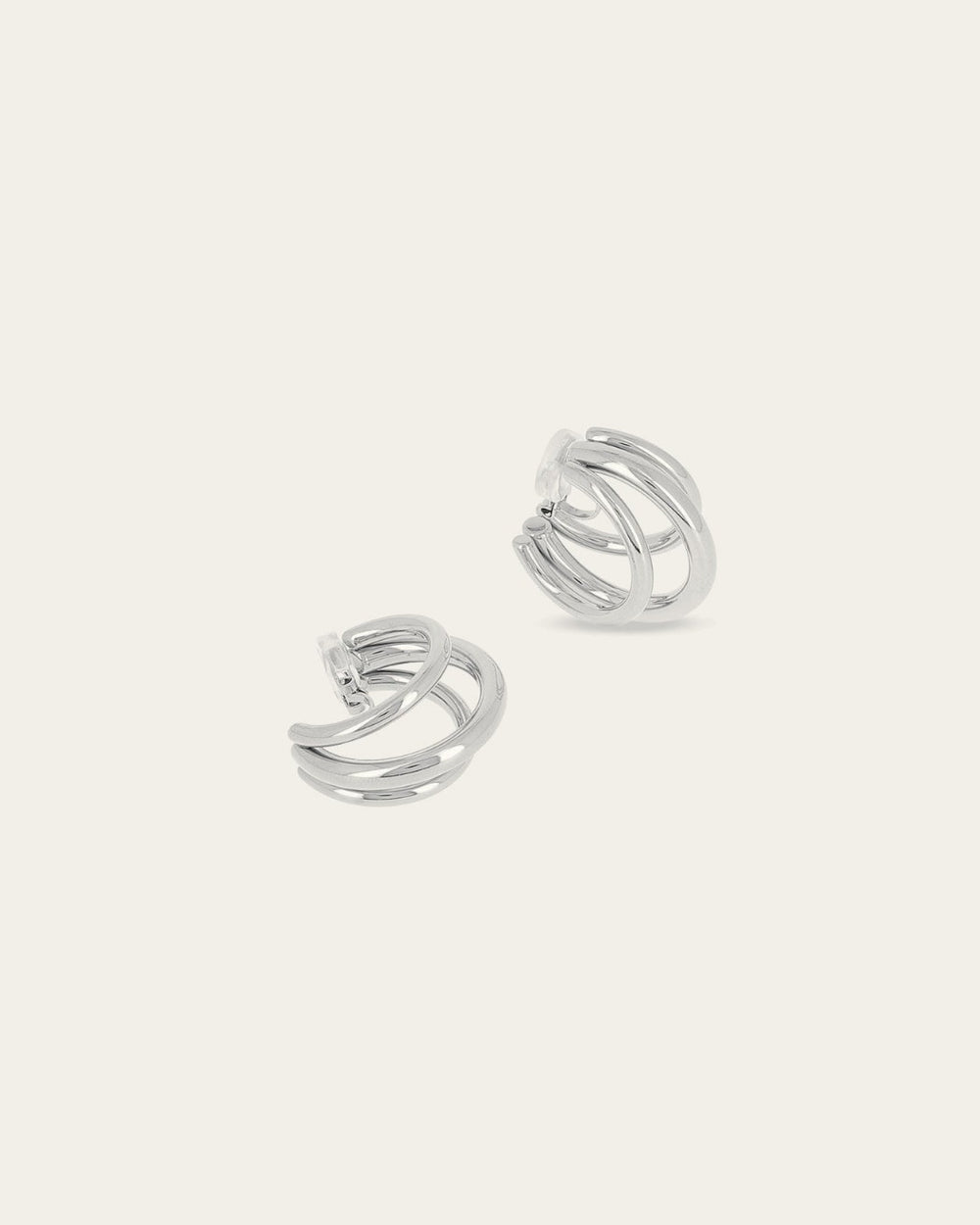 Boucles d'oreilles à clips Thisbée (Acier)