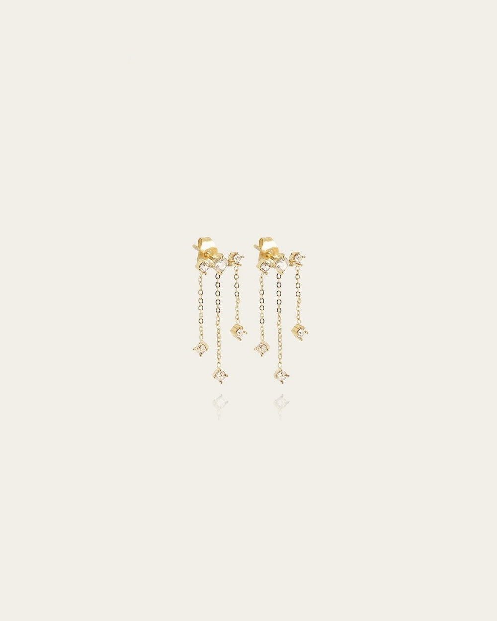 Finley earrings (Gold-plated steel)