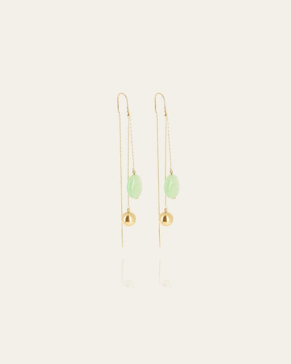 Boucles d'oreilles Gracia (Acier doré)